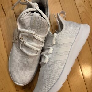 Adidas Cloudfoam Pure 2.0 Women's All-White Running Sneakers